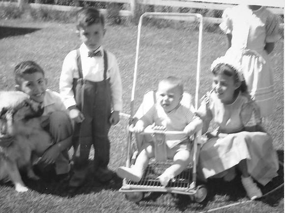 Arnold and Keely and siblings